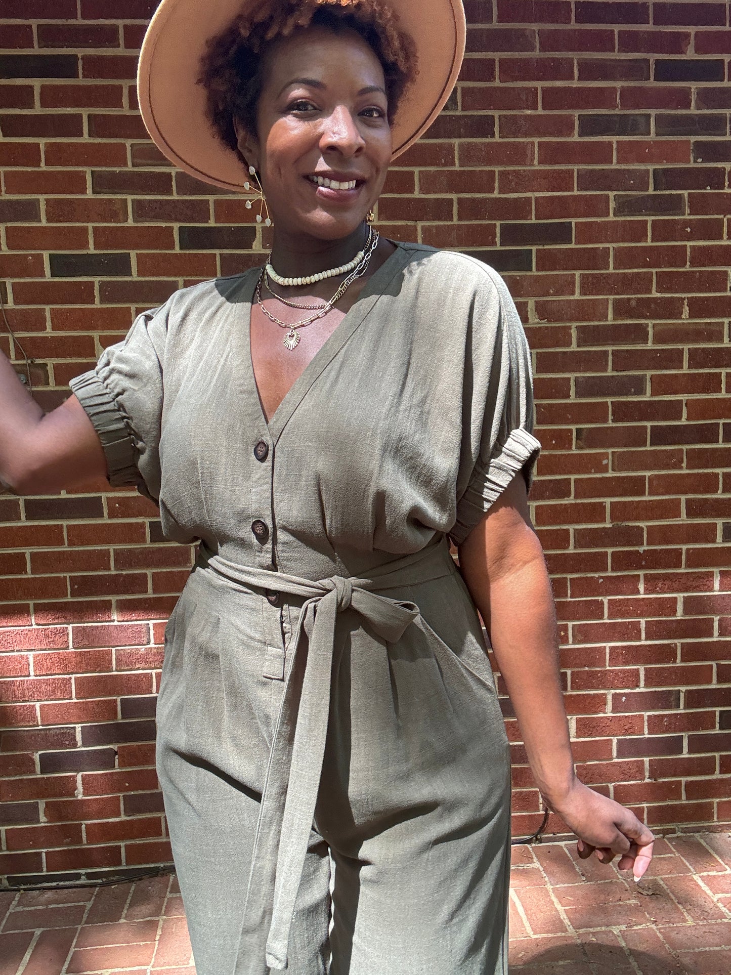 Laraine Linen Jumpsuit