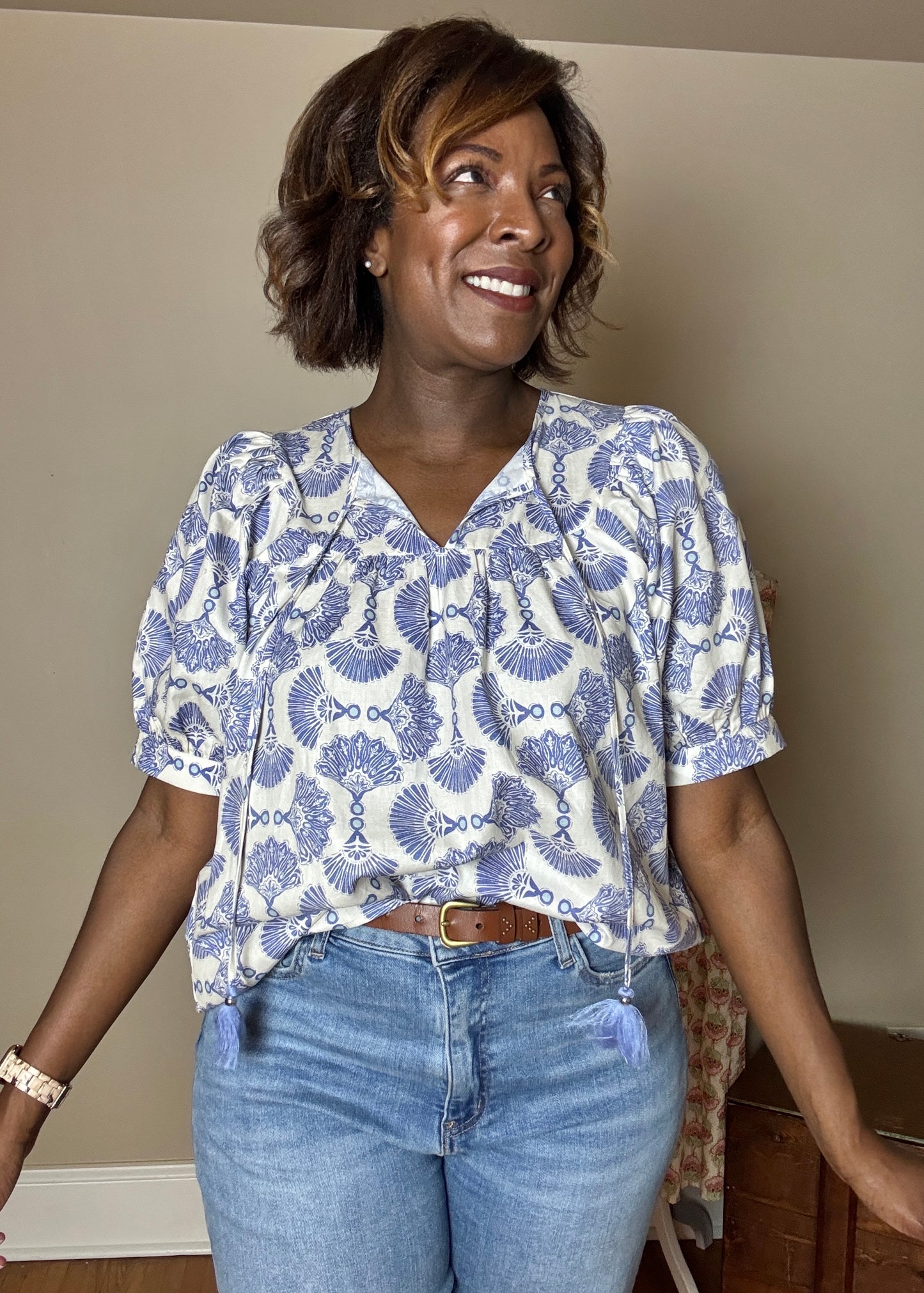 Celeste Puff Sleeve Top