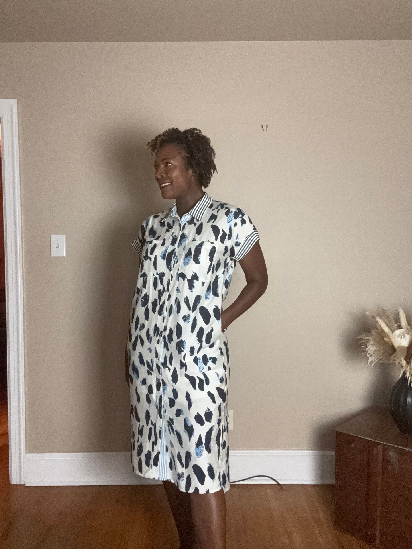Brandie Midi Shirt Dress