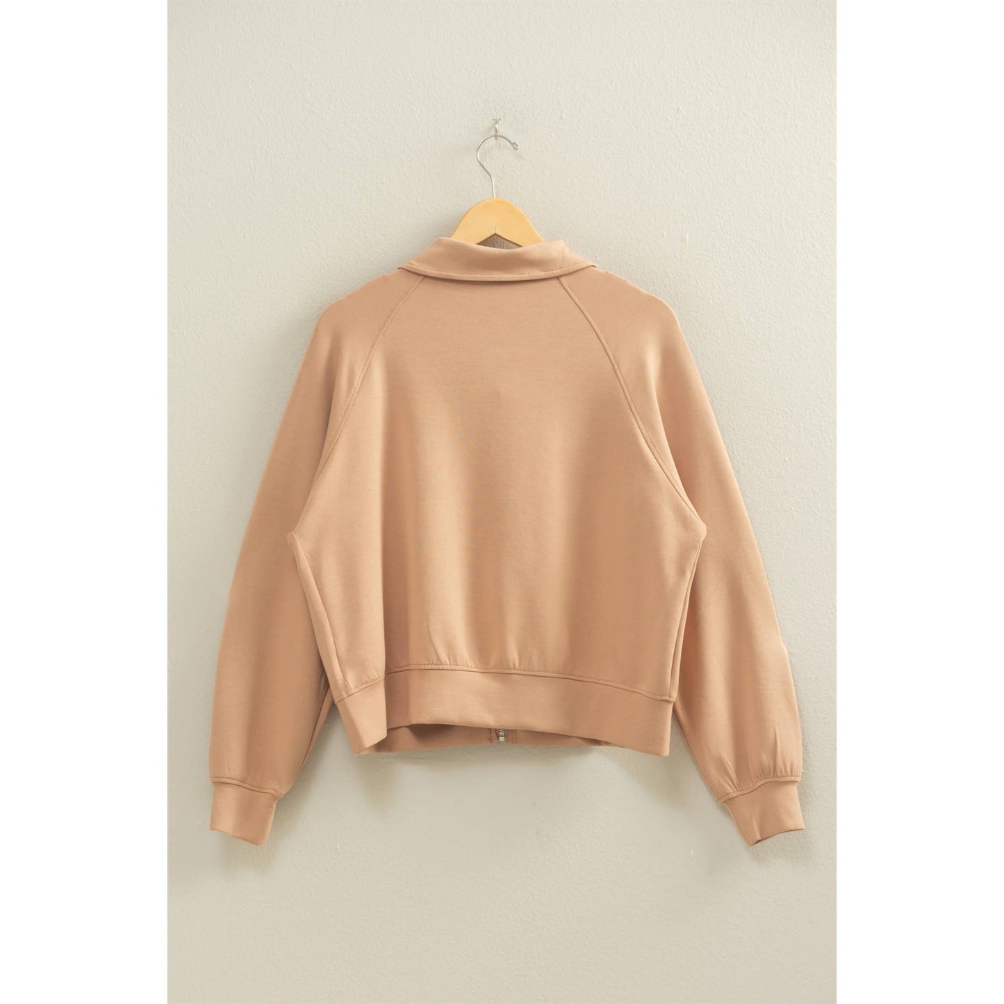 Softy Knit Zip Pullover – The Meridian Jacket