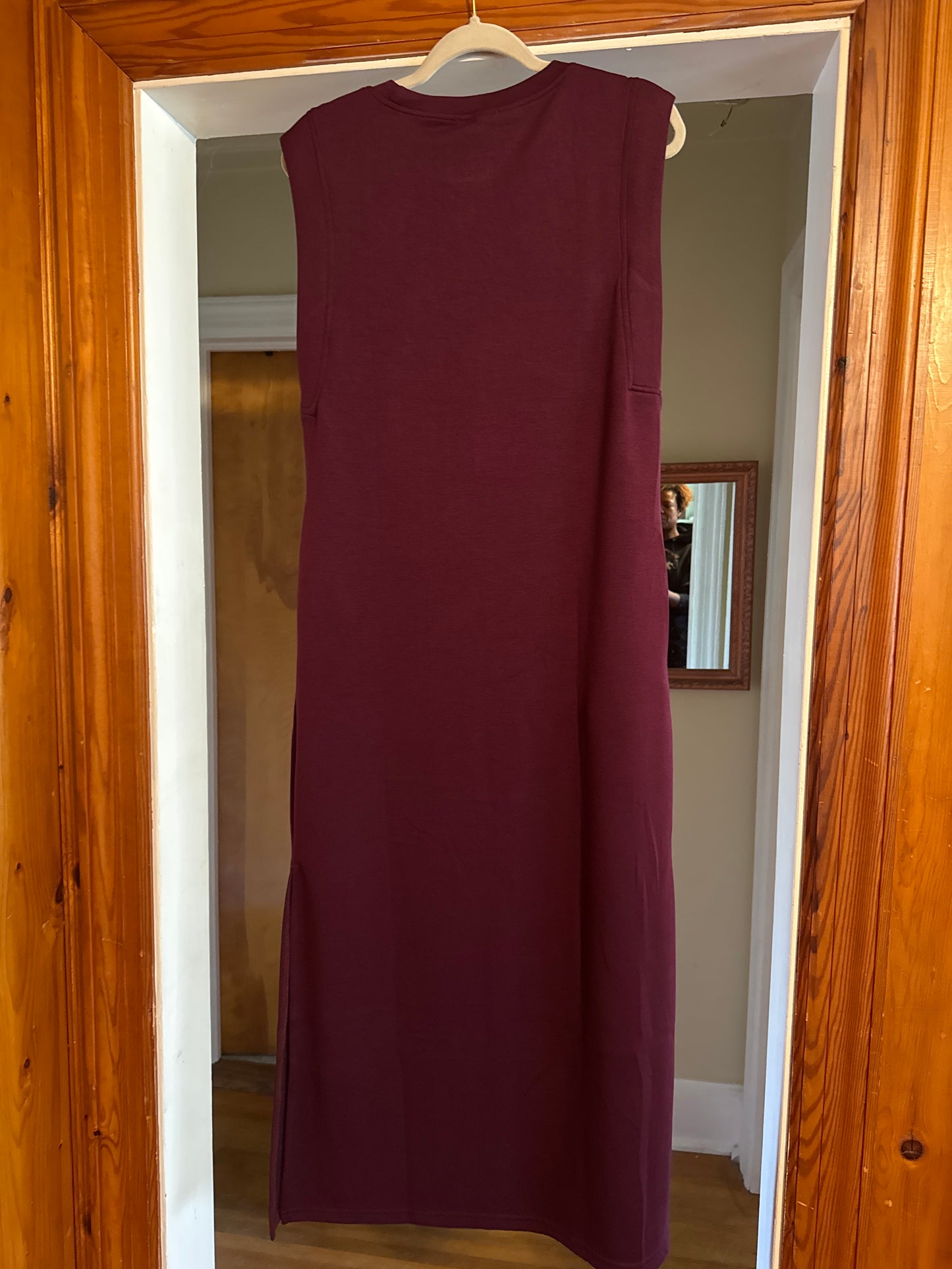 Easy column knit dress