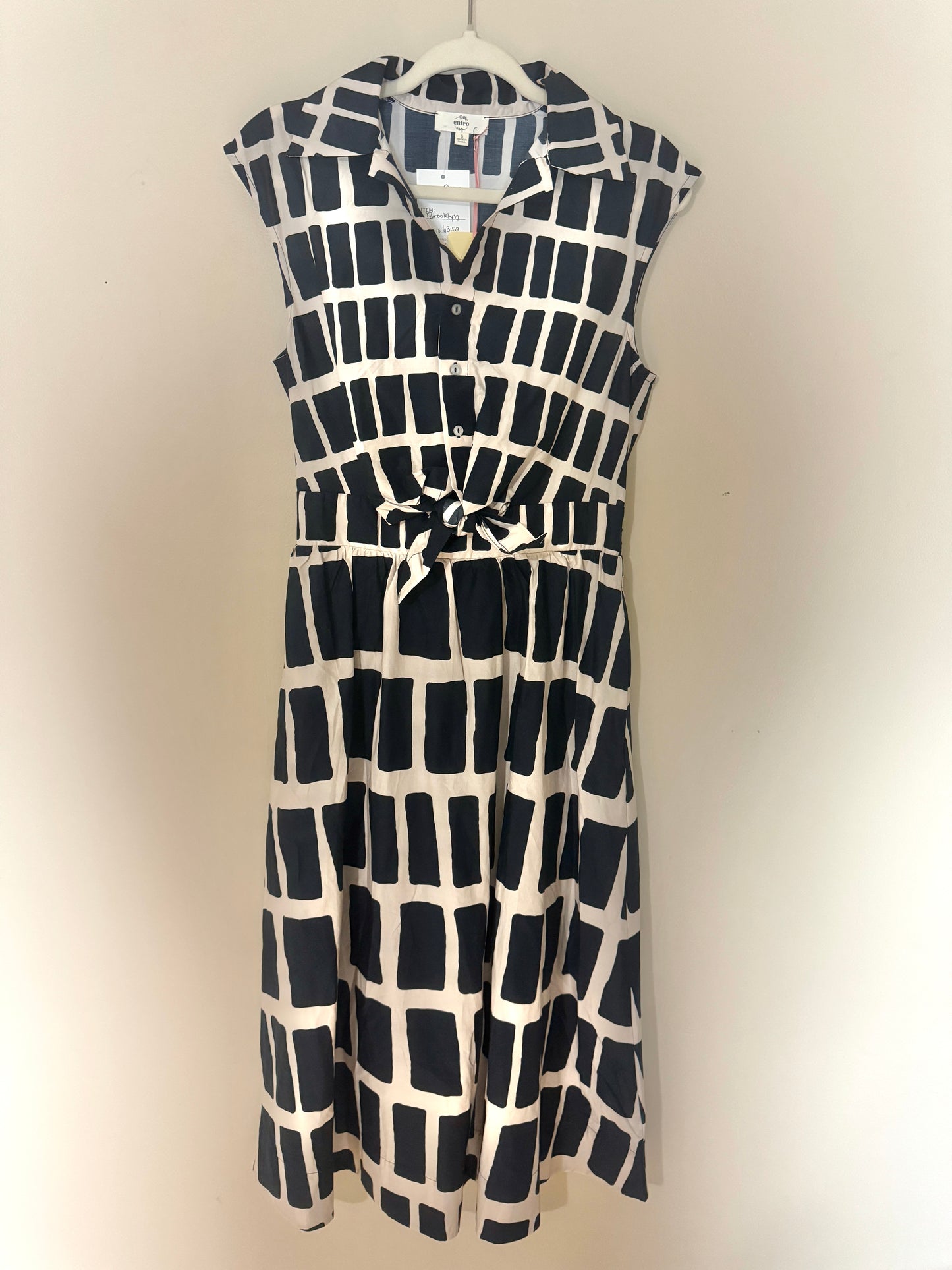 Brooklyn Geo-Print Midi Dress