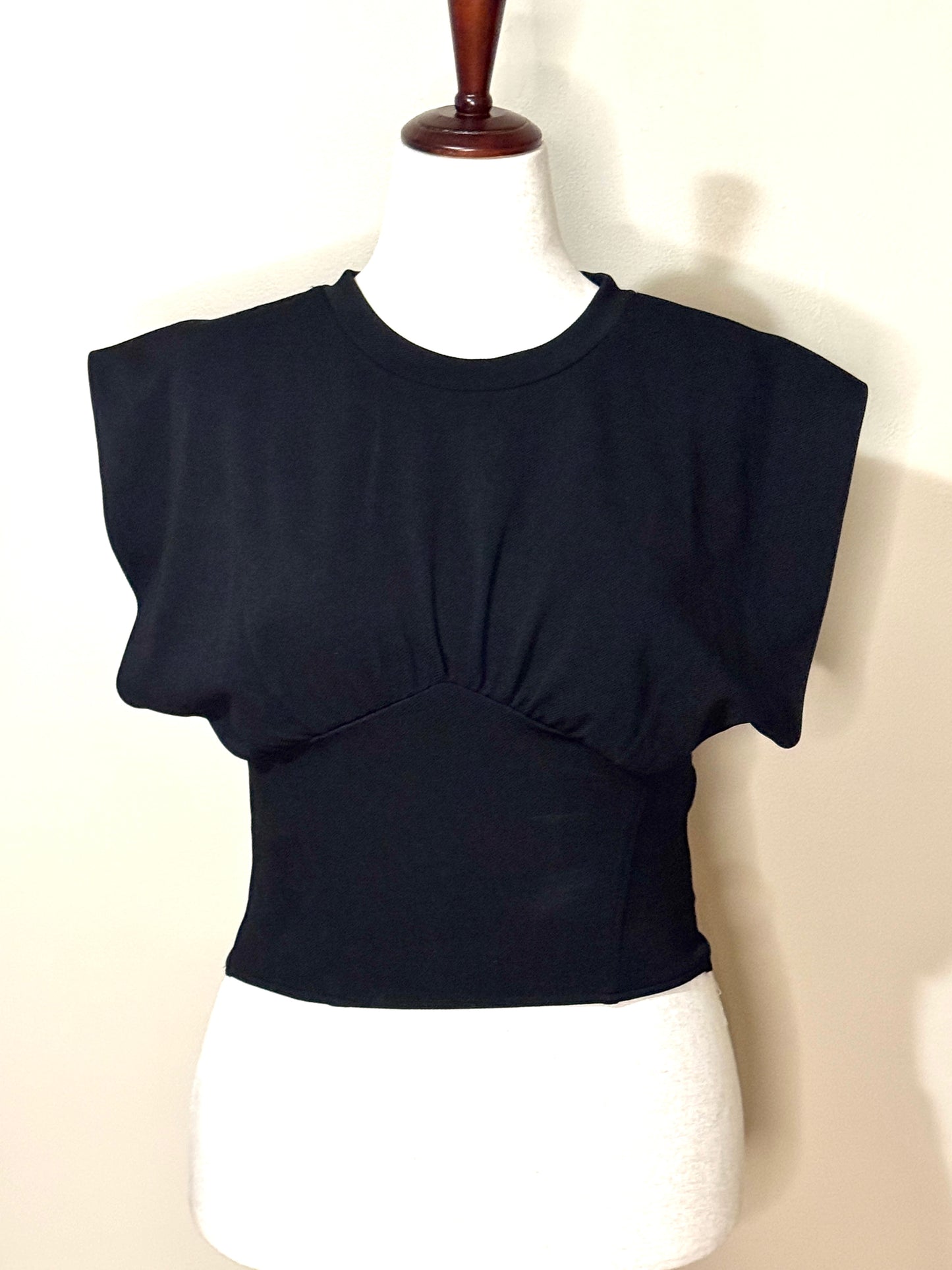 Carlie Corset Style Knit Top