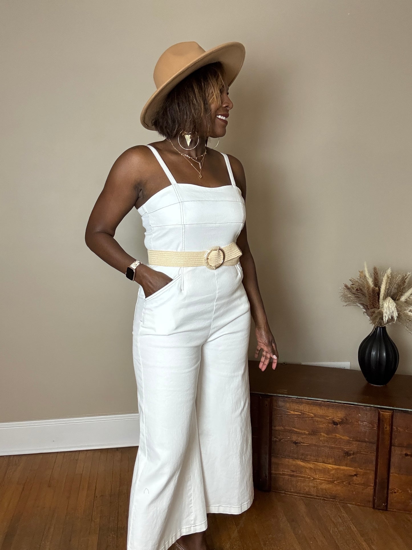 Laynie Denim Jumpsuit