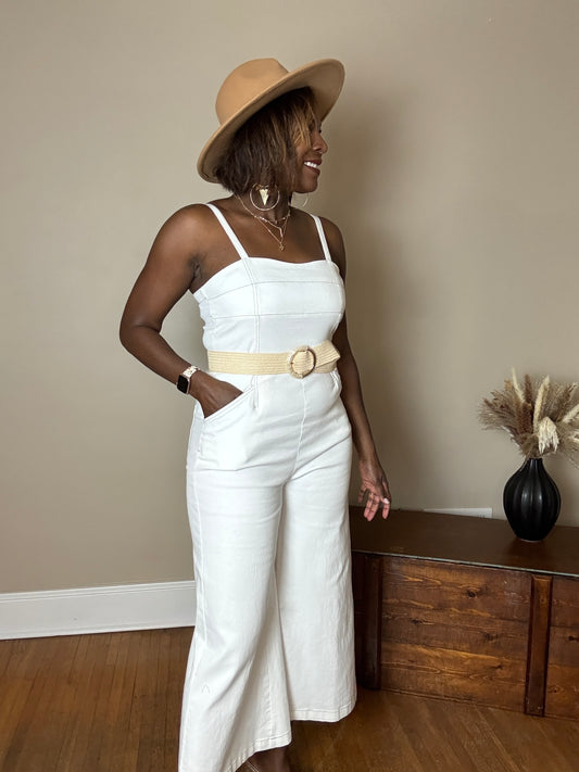 Laynie Denim Jumpsuit