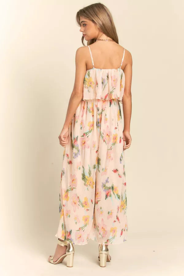 Bobbie Floral Print Jumpsuit