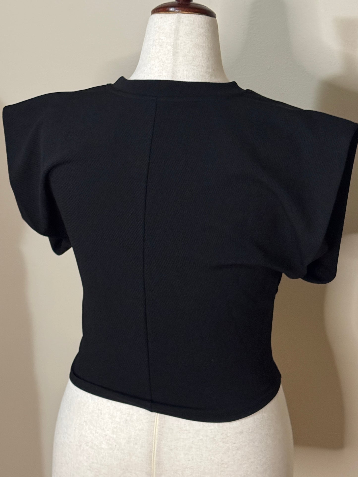 Carlie Corset Style Knit Top