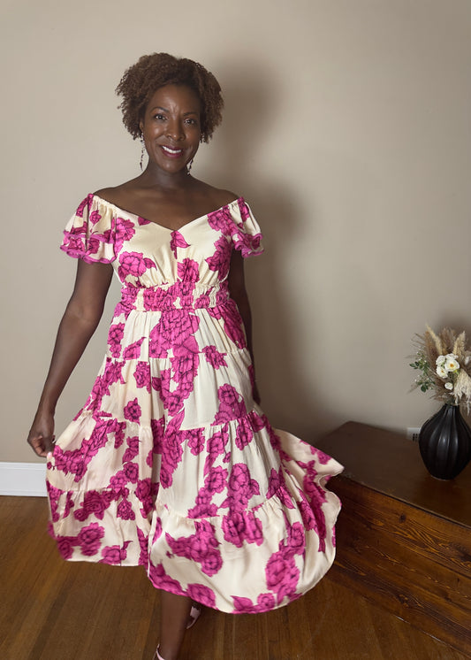 Blythe A-Line Midi Dress