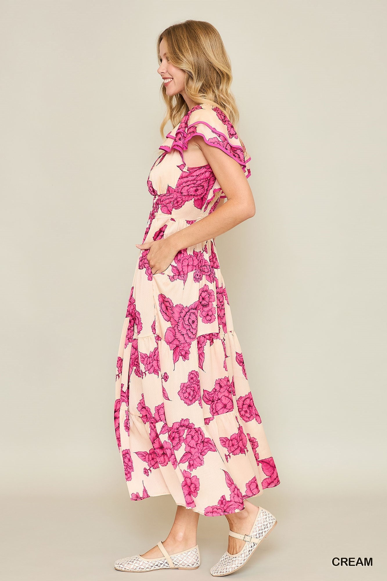 Blythe A-Line Midi Dress