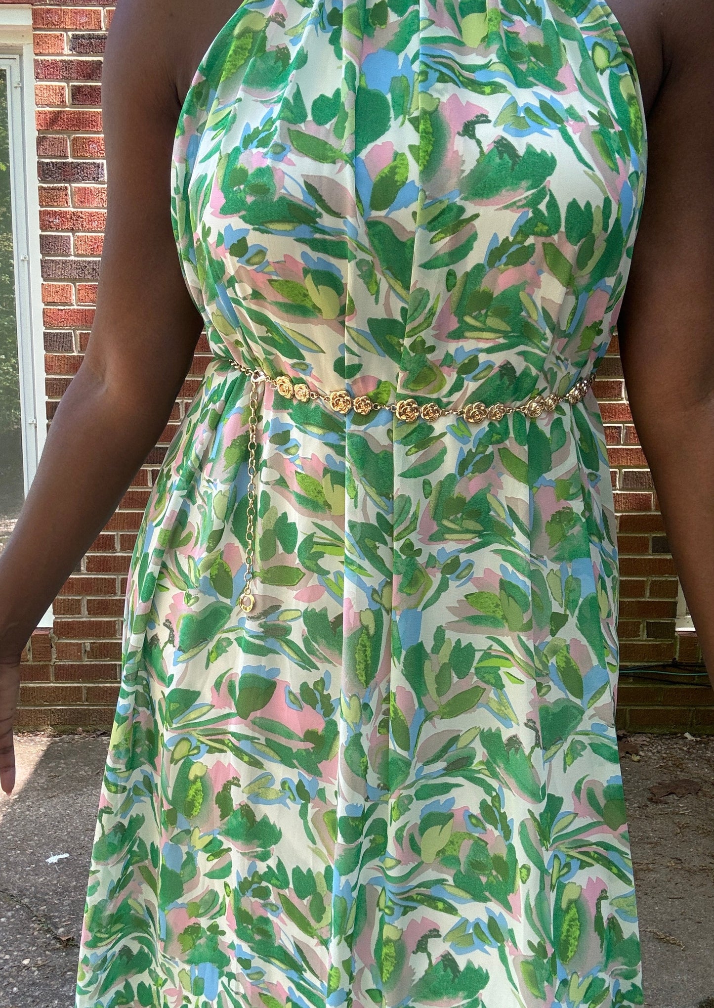 DAINTY FLOWER WAIST BELT