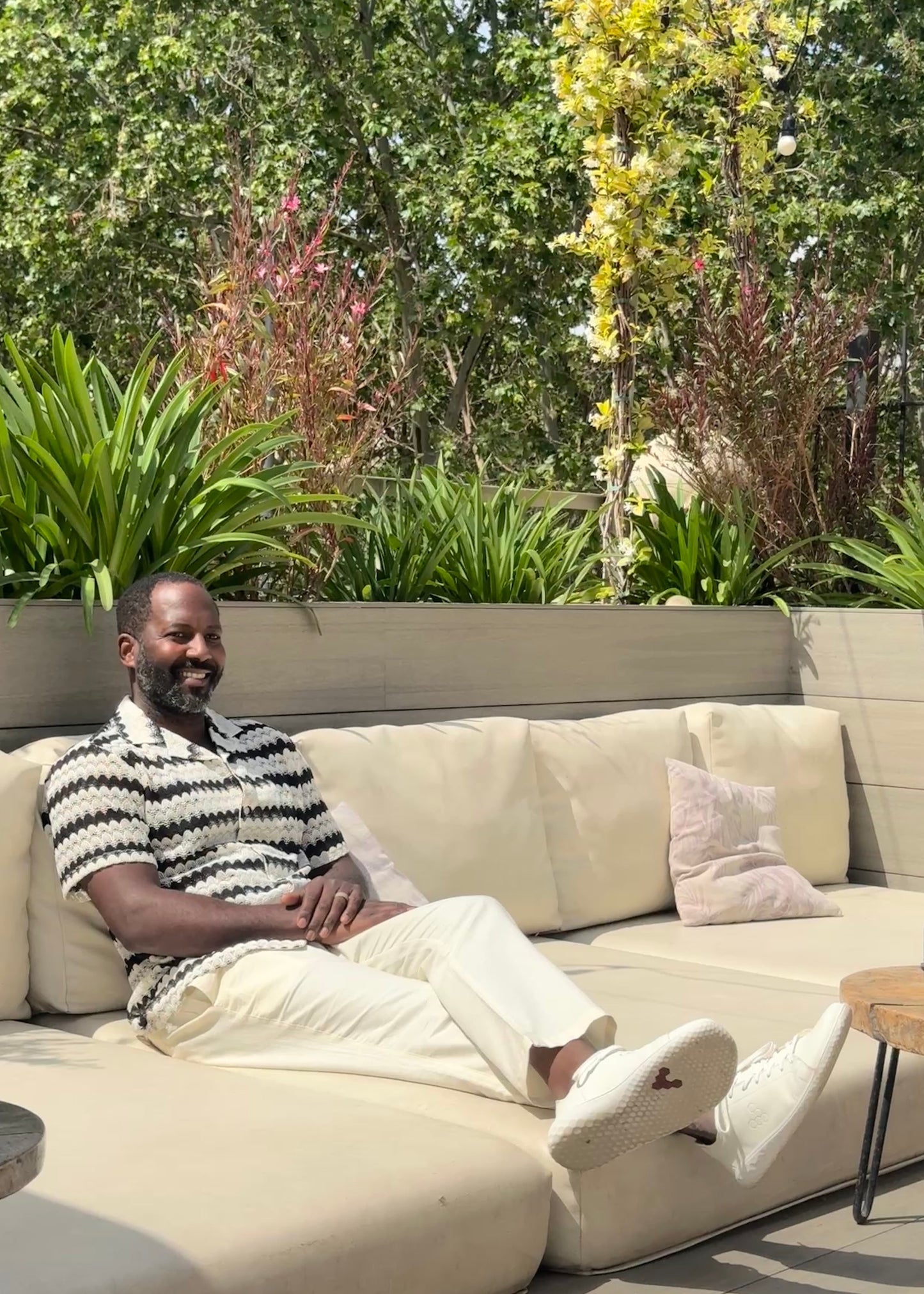 Men's Linen blend pant
