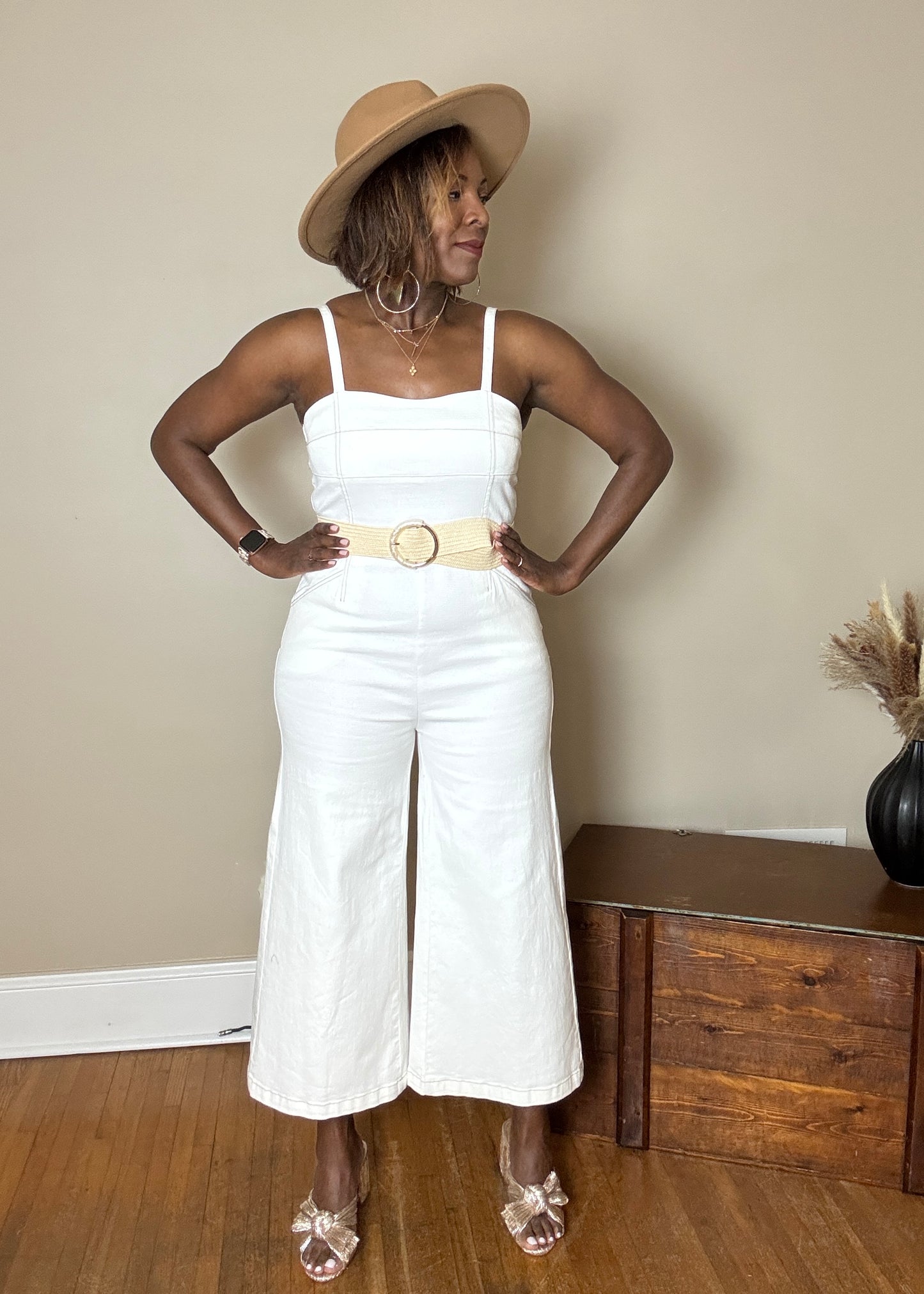 Laynie Denim Jumpsuit