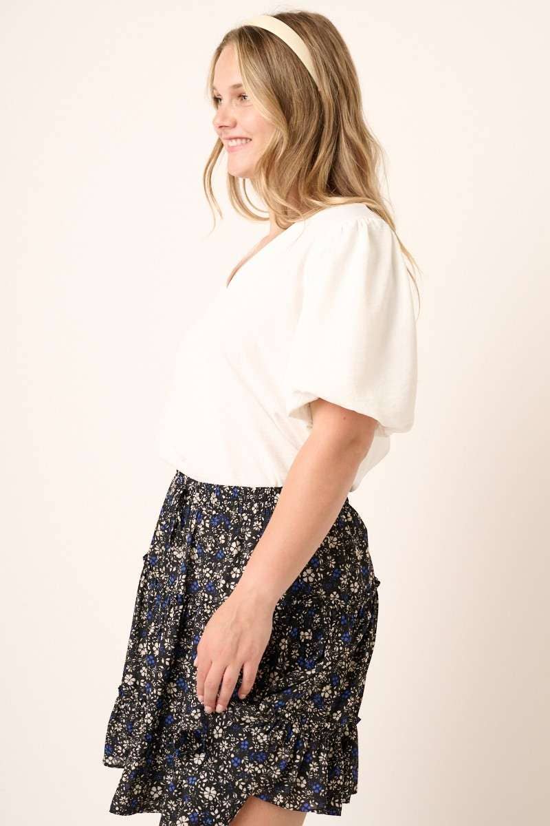 PLUS- Chelsea Airflow Bubble Sleeve Top