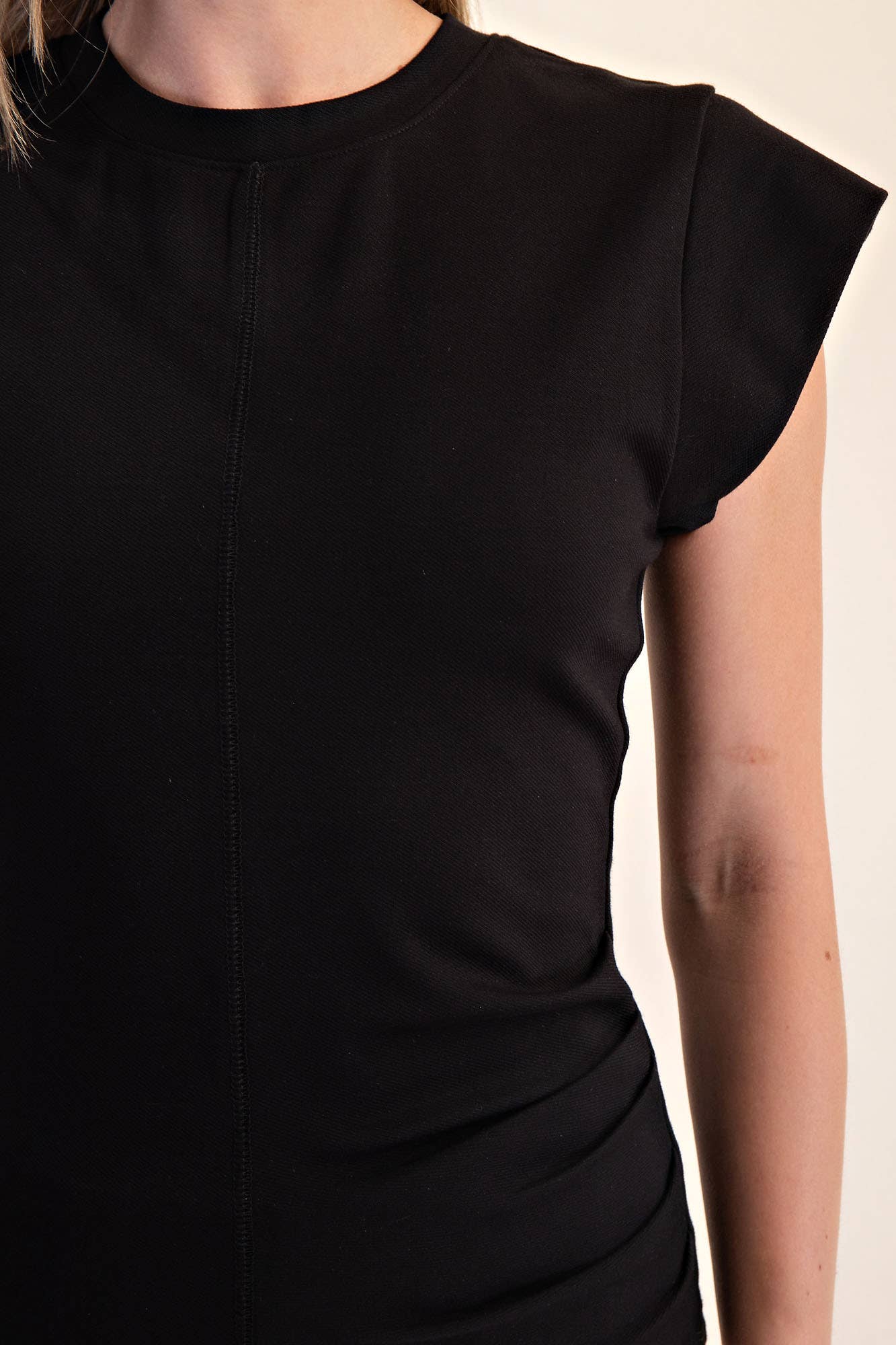 Structured Cap Sleeve Top – Ceci