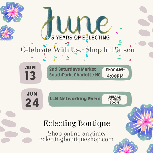 Where to Shop Eclecting Boutique in Charlotte | June Pop-Ups
