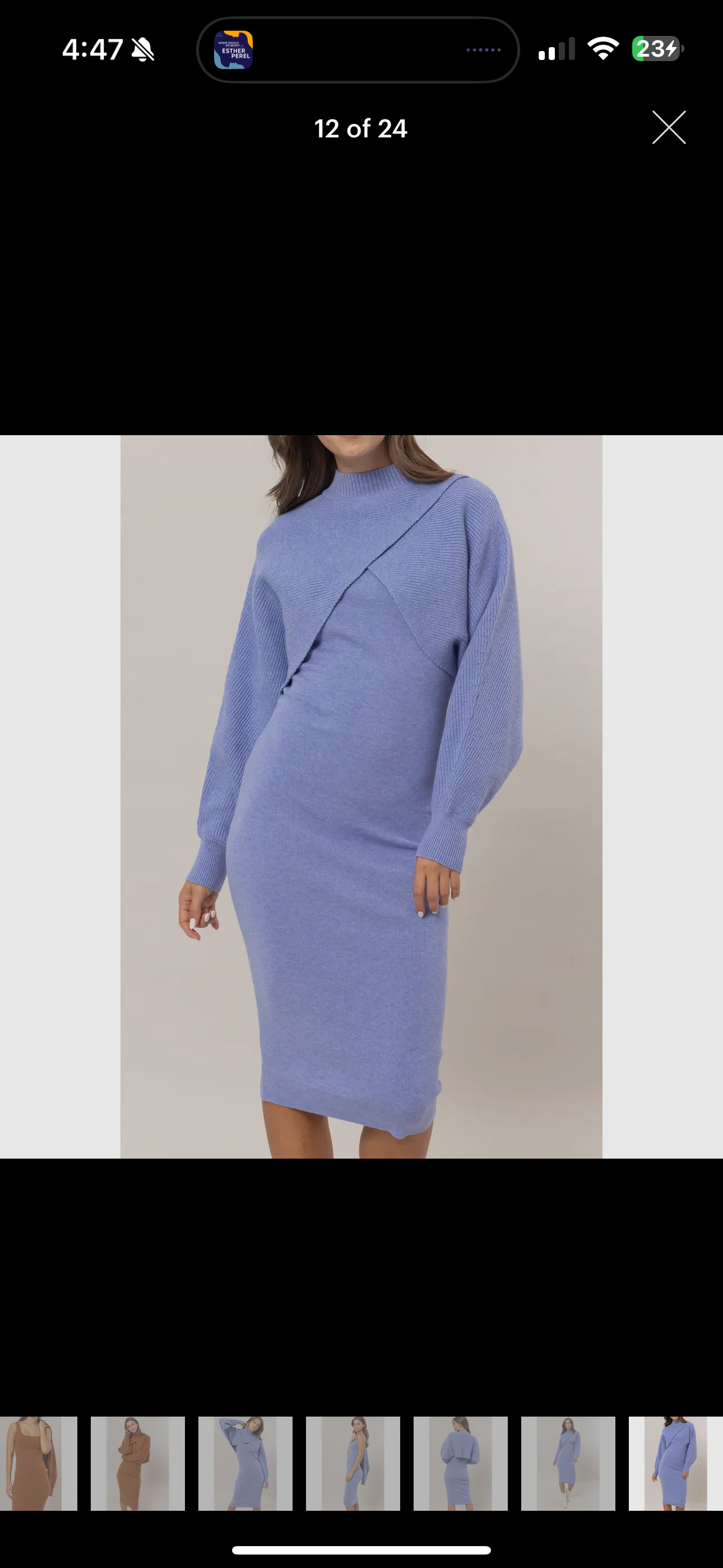 Pre-Sale Cardi Tank Sweater Dress