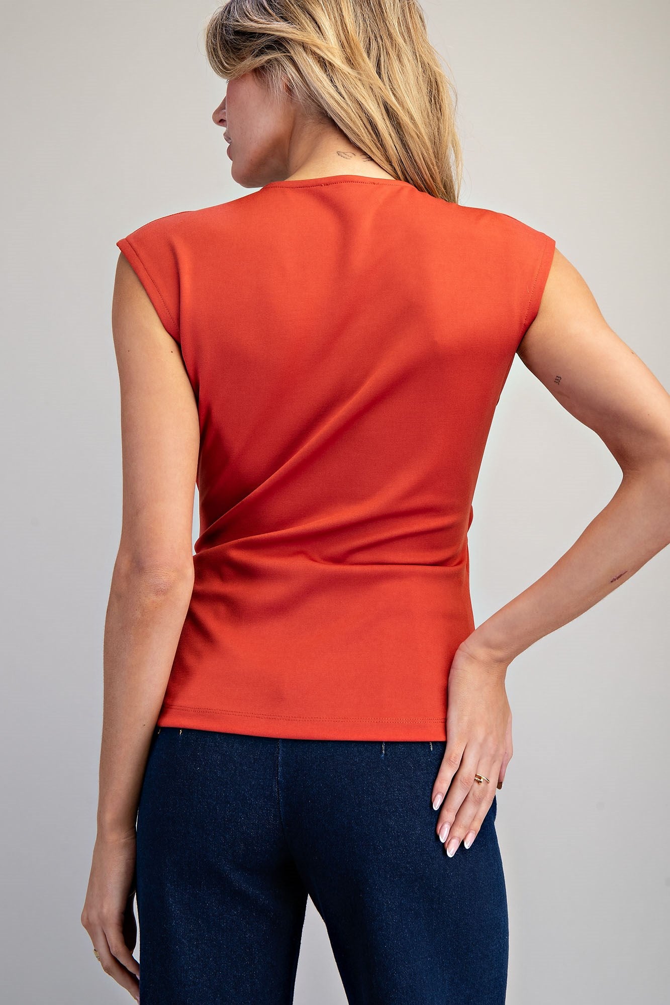 Sleeveless Wrap Top – Lucia