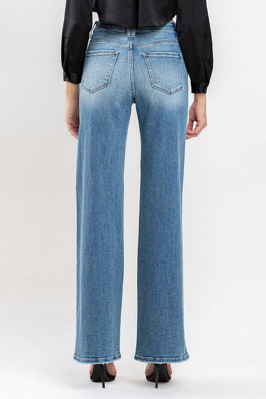 Fae High Rise Wide Leg Jeans