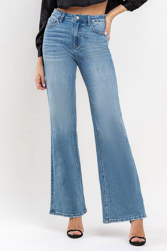 Fae High Rise Wide Leg Jeans