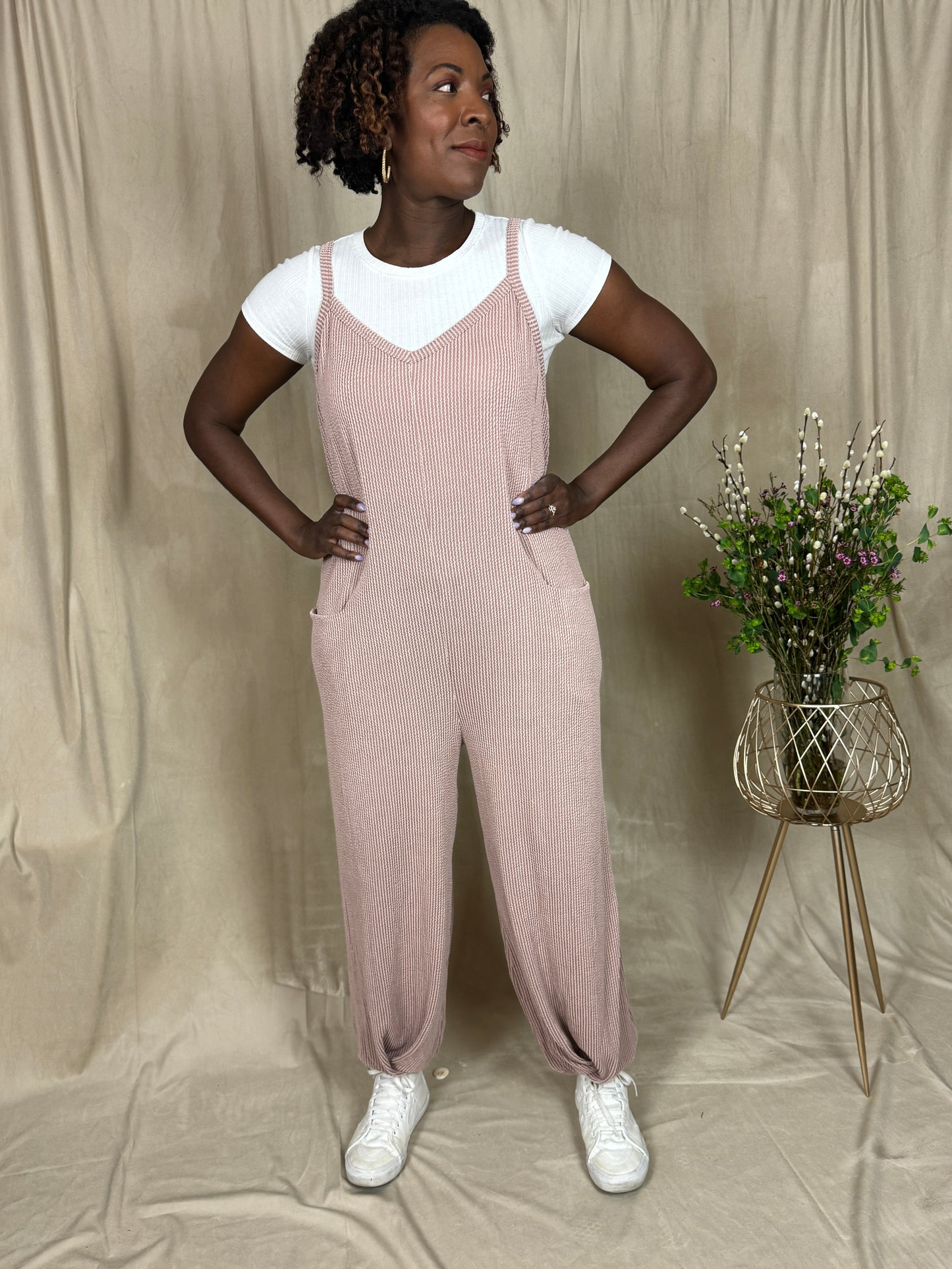 LAST ONE - Lainey Knit Jumpsuit