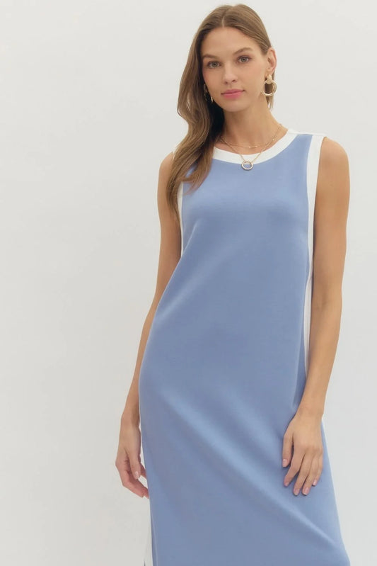 Easy Knit Midi Dress