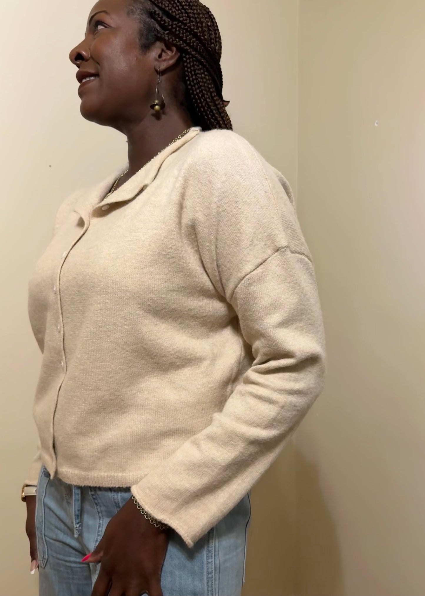 The Maribel Button Cardigan