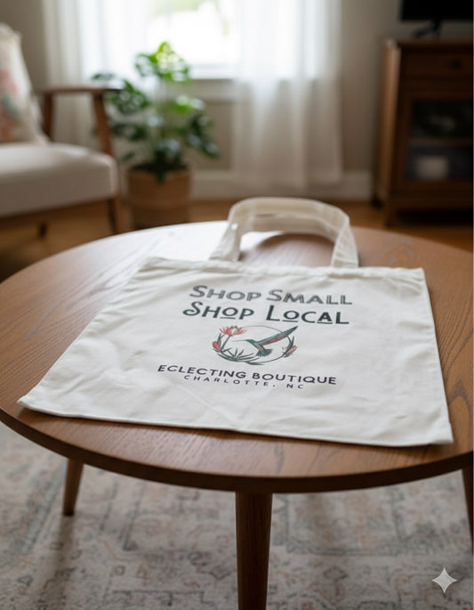 Eclecting Boutique Cotton Tote Bag