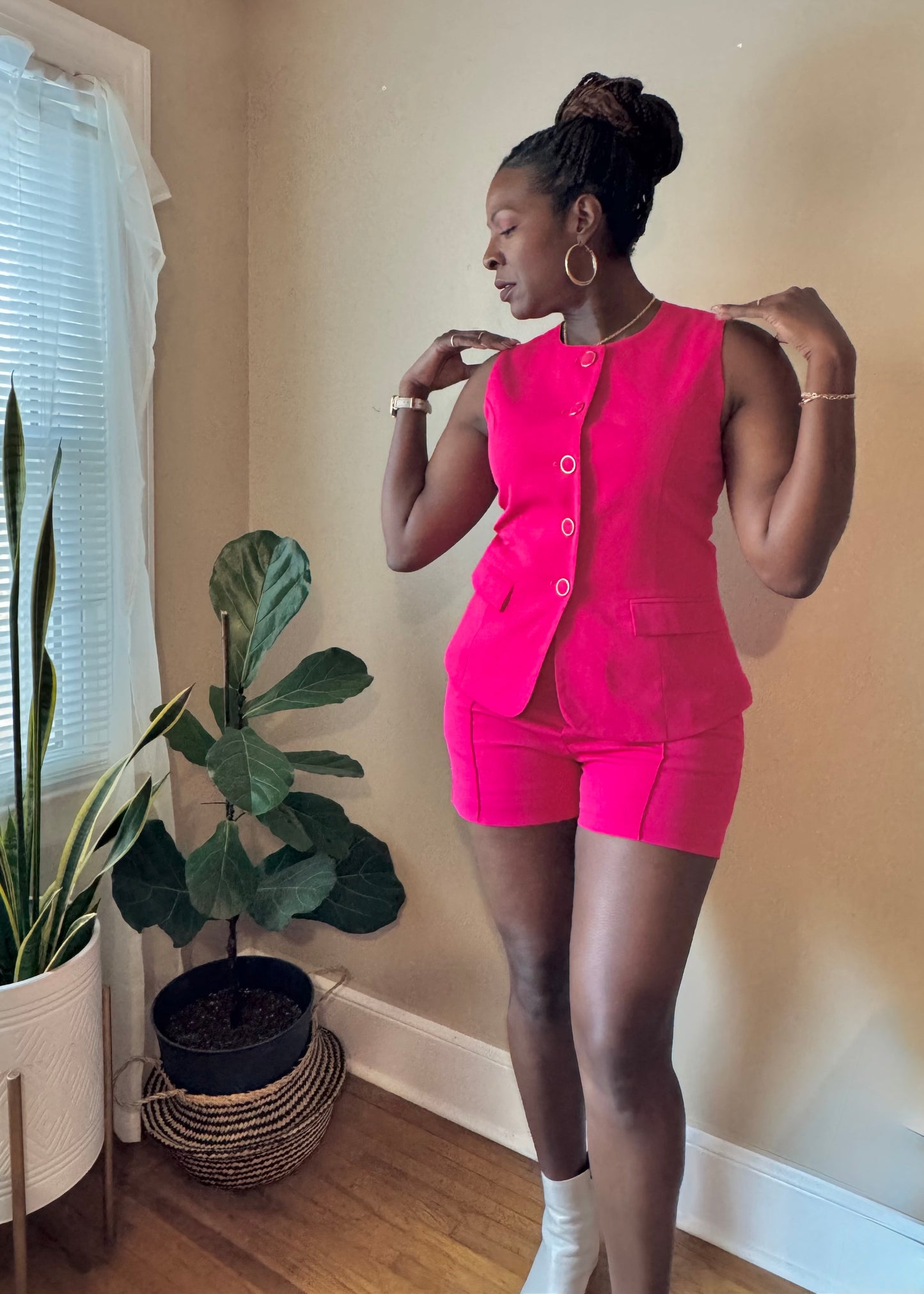 Tailored Button Vest – Lisboa