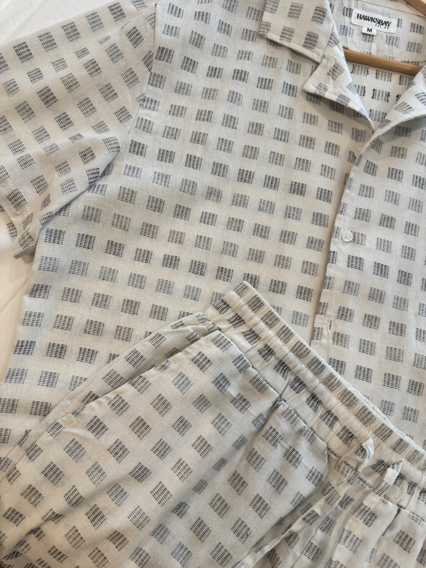 Hawks Bay Textured Camp Shirt
