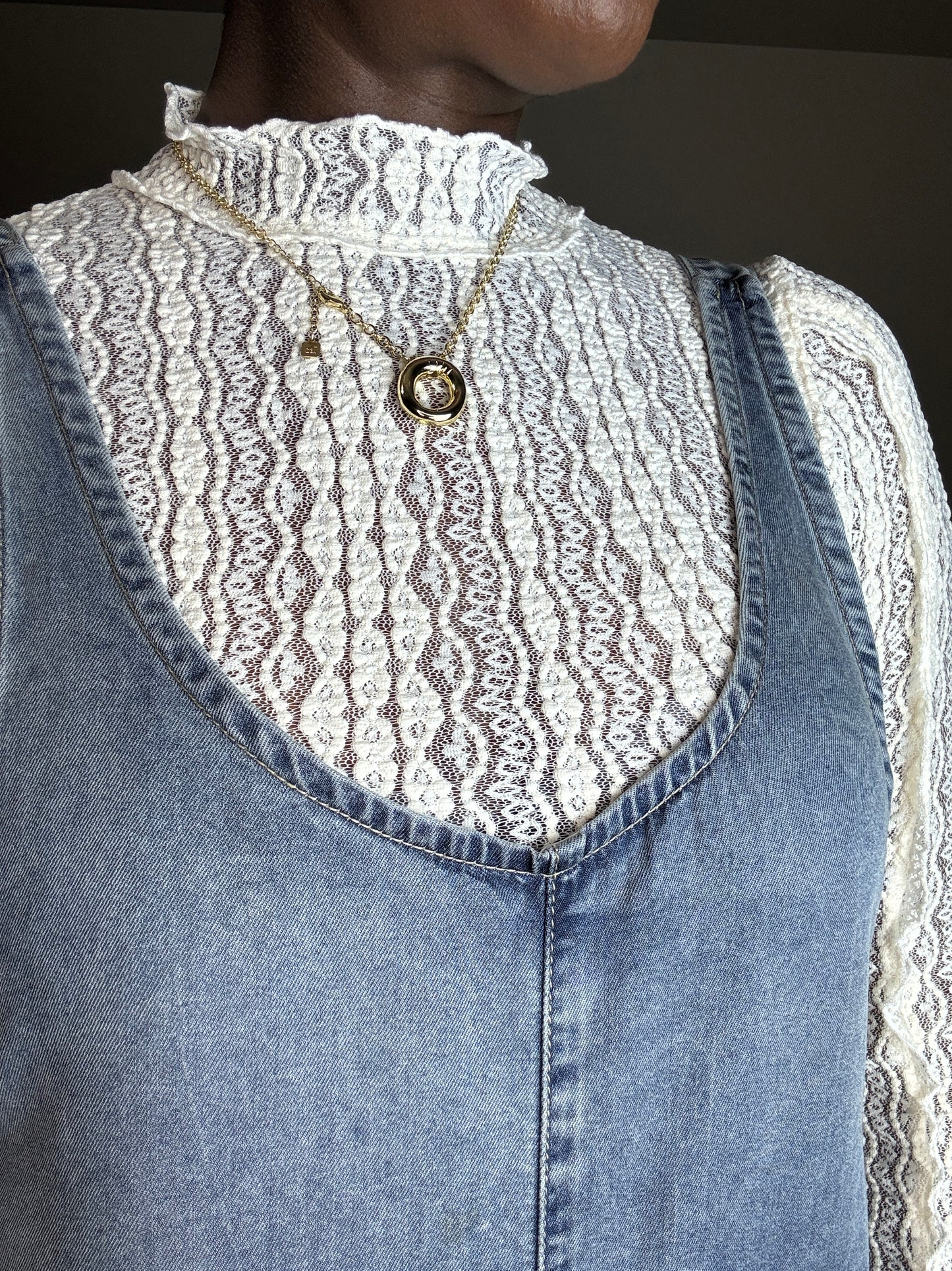 Washed Tencel Chambray Jumpsuit Romper – Aria