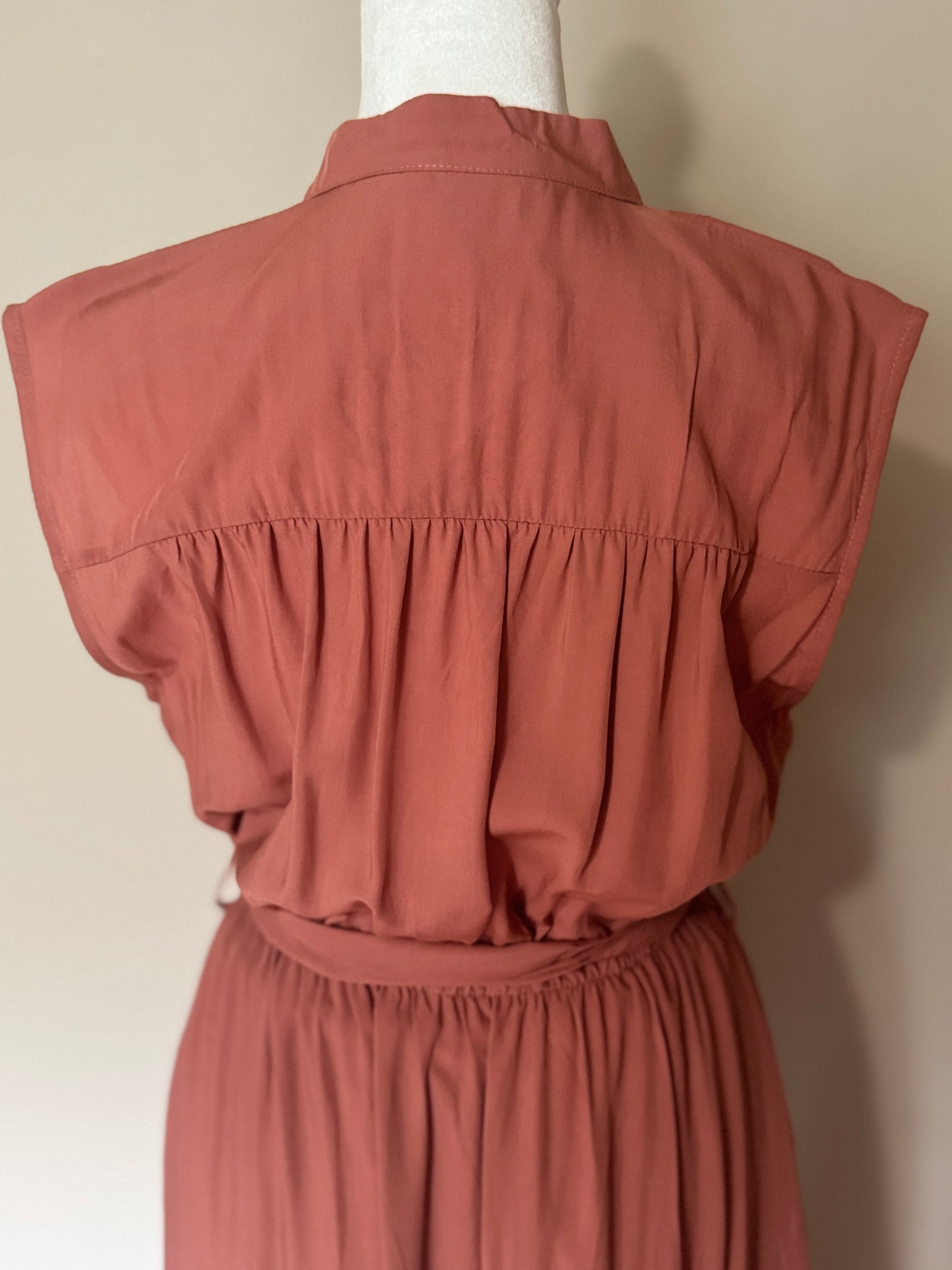 Breezy Sleeveless Tiered Maxi Dress