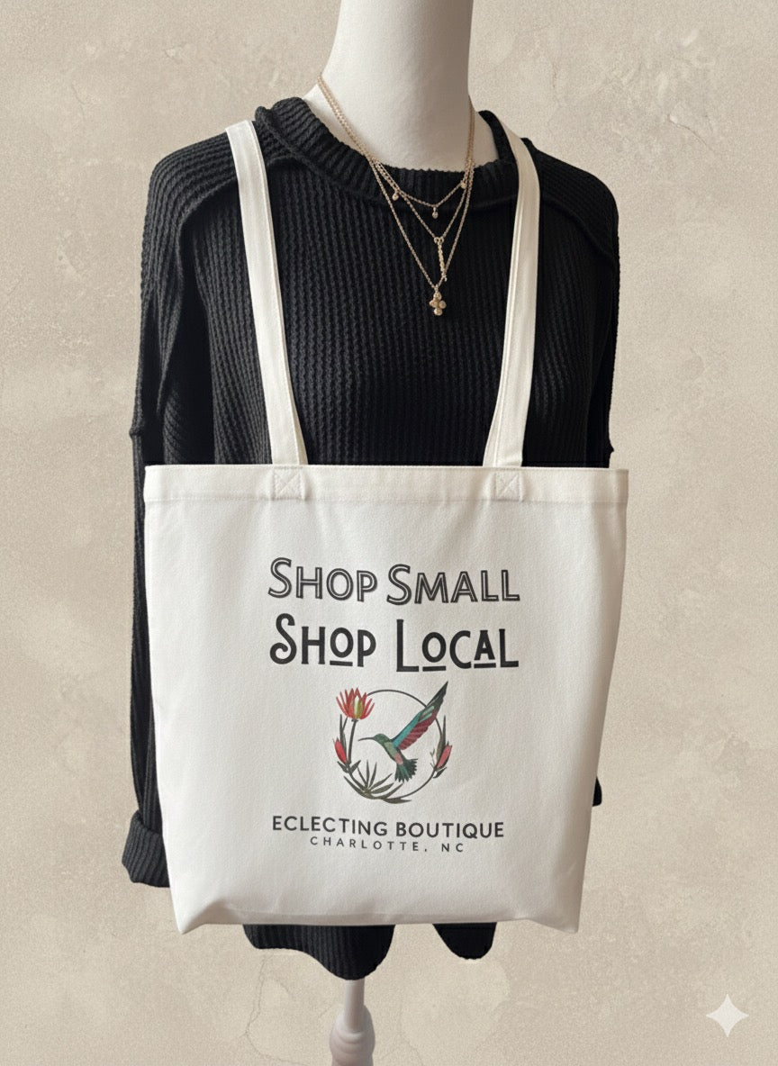 Eclecting Boutique Cotton Tote Bag