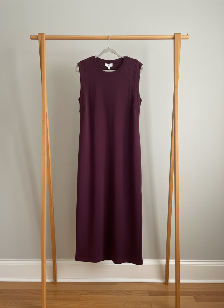 Easy column knit dress