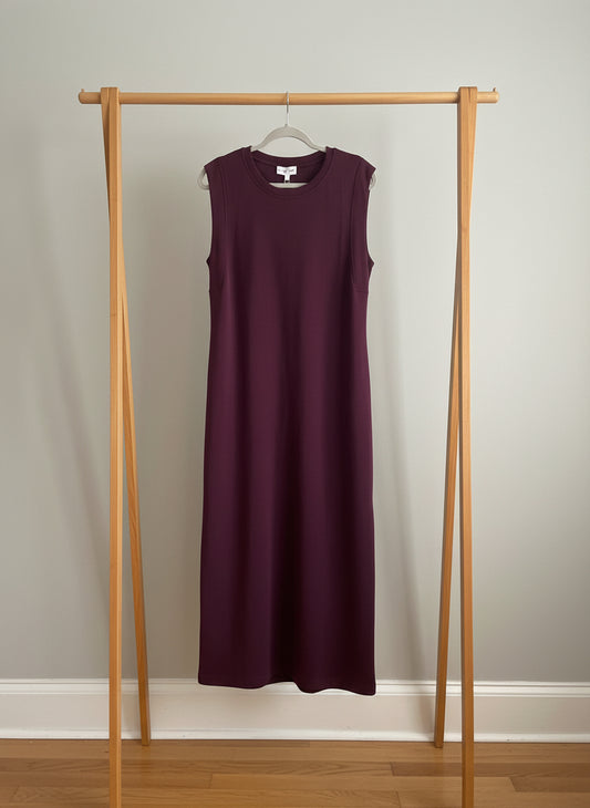 Easy column knit dress