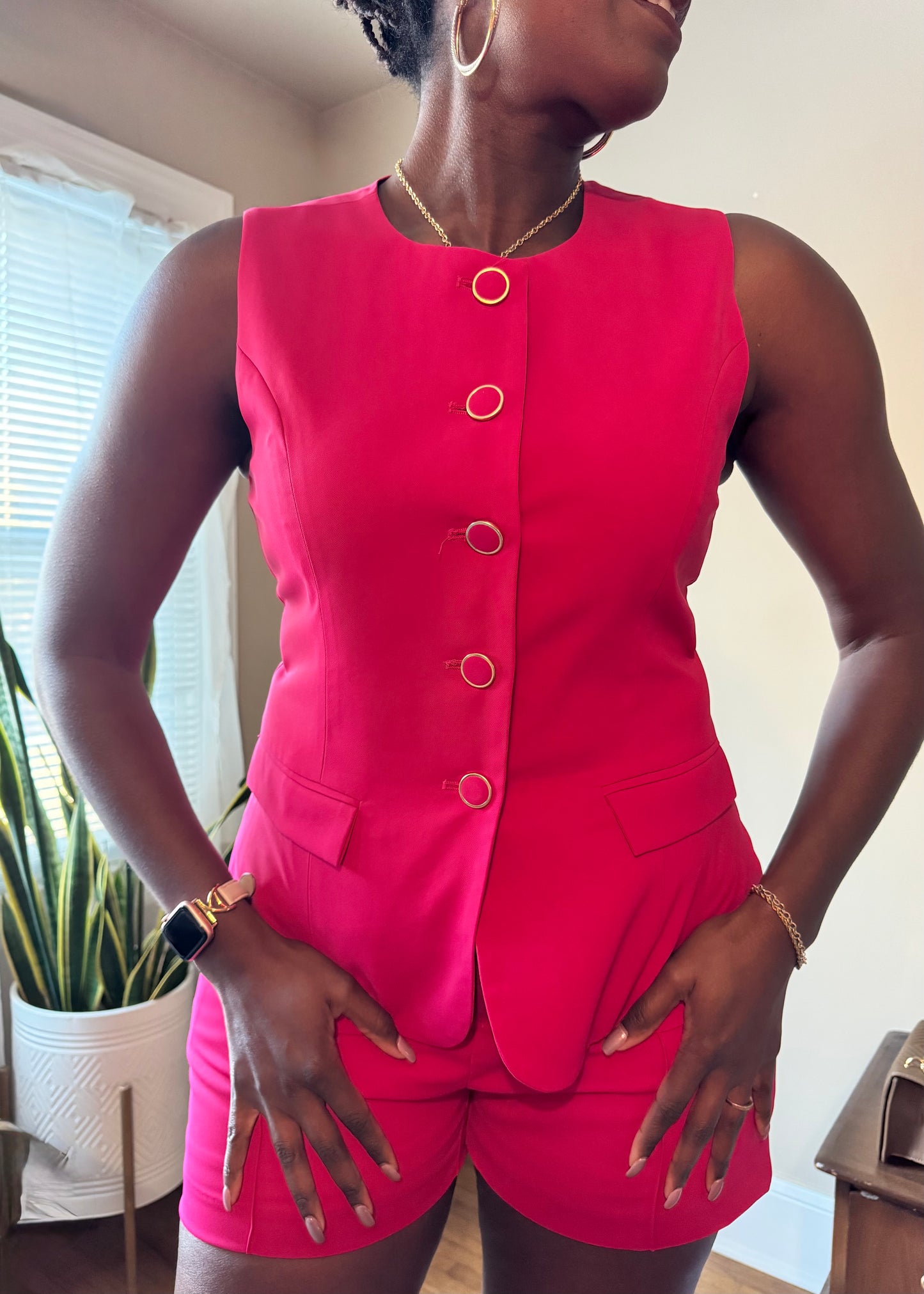 Tailored Button Vest – Lisboa