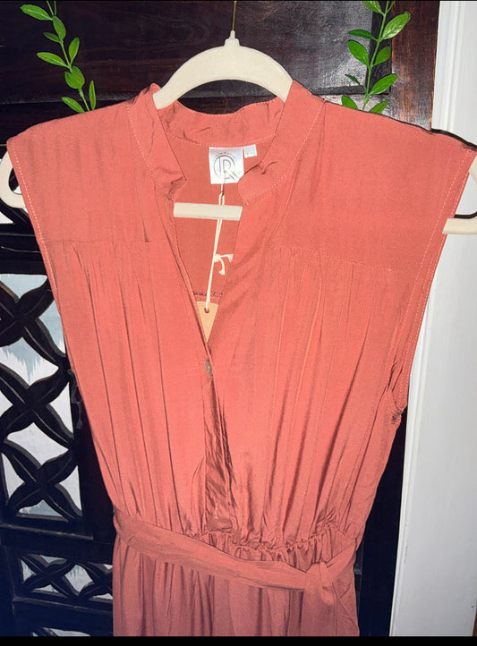 Breezy Sleeveless Tiered Maxi Dress