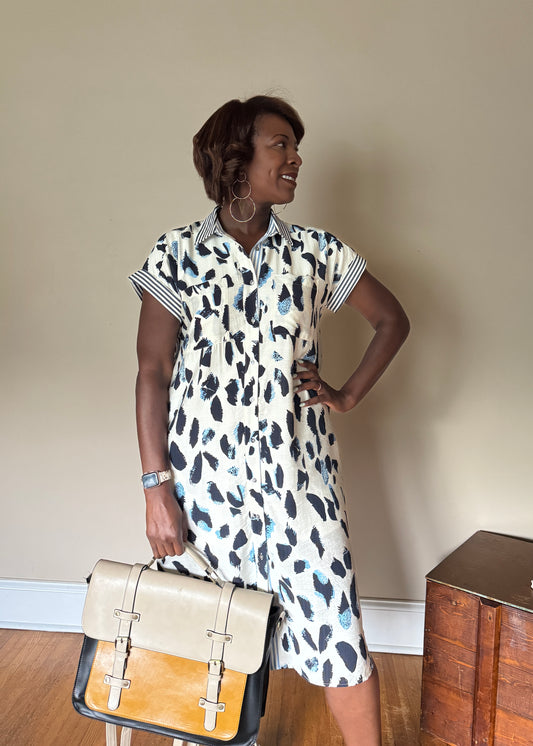 Brandie Midi Shirt Dress