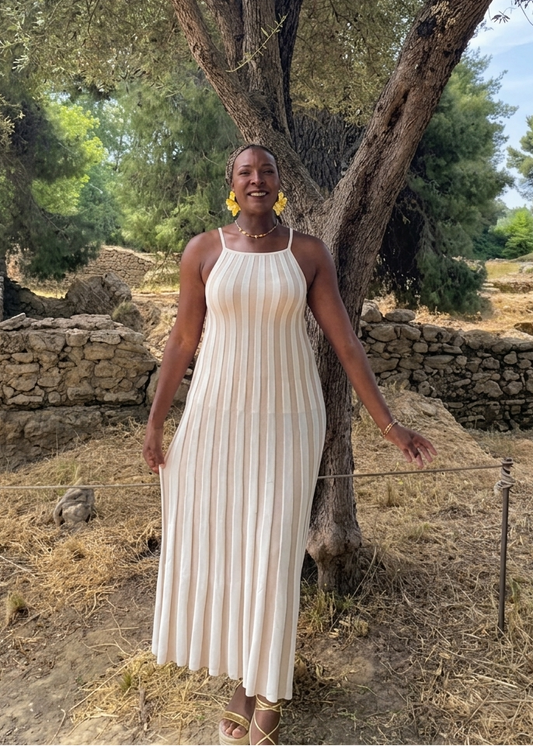 Ribbed Maxi Dress
