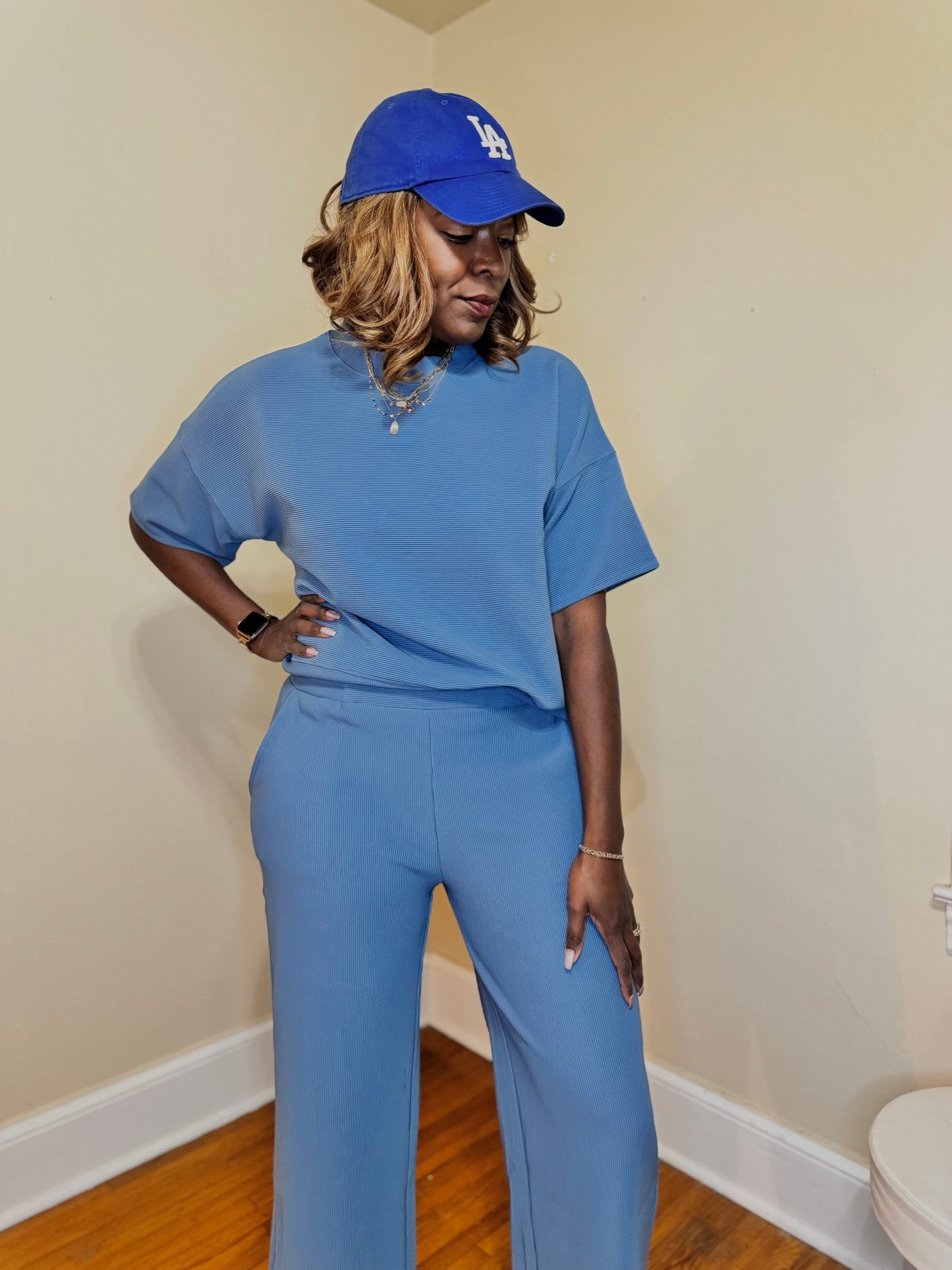 Ribbed Knit Pant Set – Paloma Cozique Collection