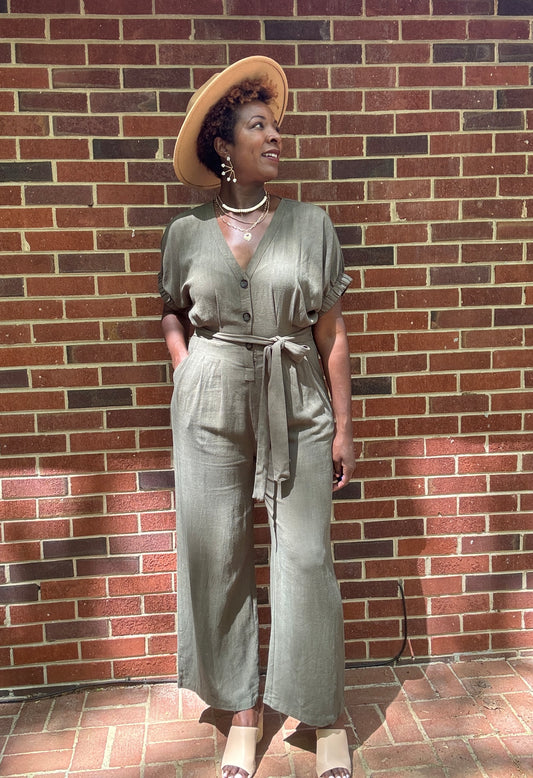 Laraine Linen Jumpsuit