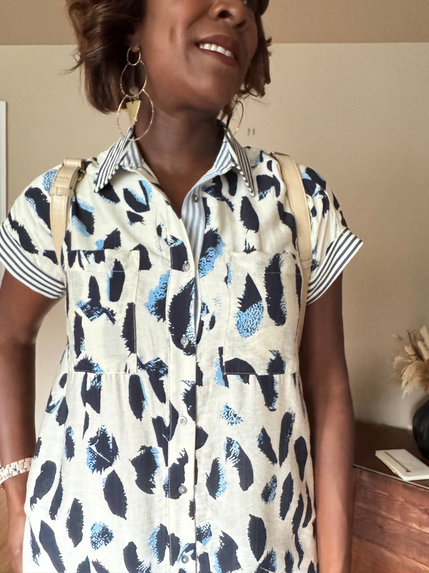 Brandie Midi Shirt Dress