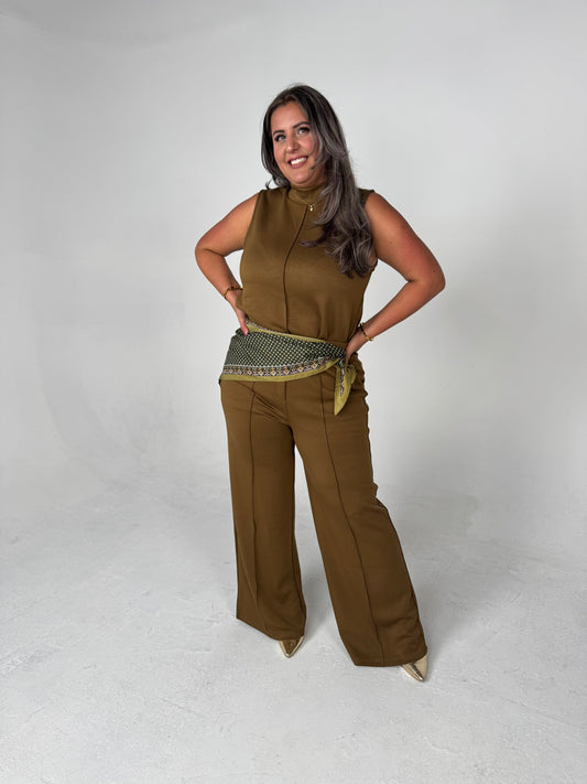 Luxe Knit Trouser Pants