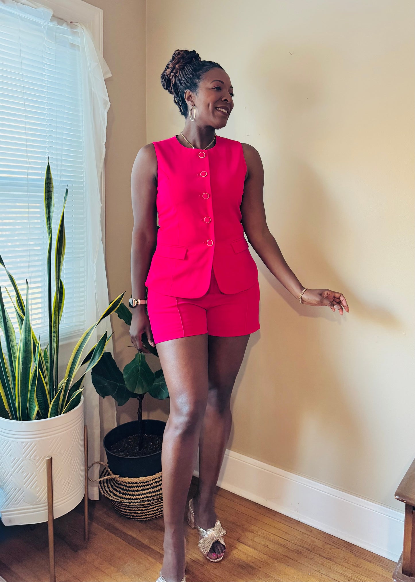 Tailored Button Vest – Lisboa