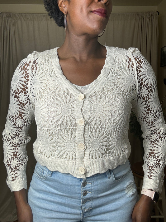 Angie Crochet Cardigan