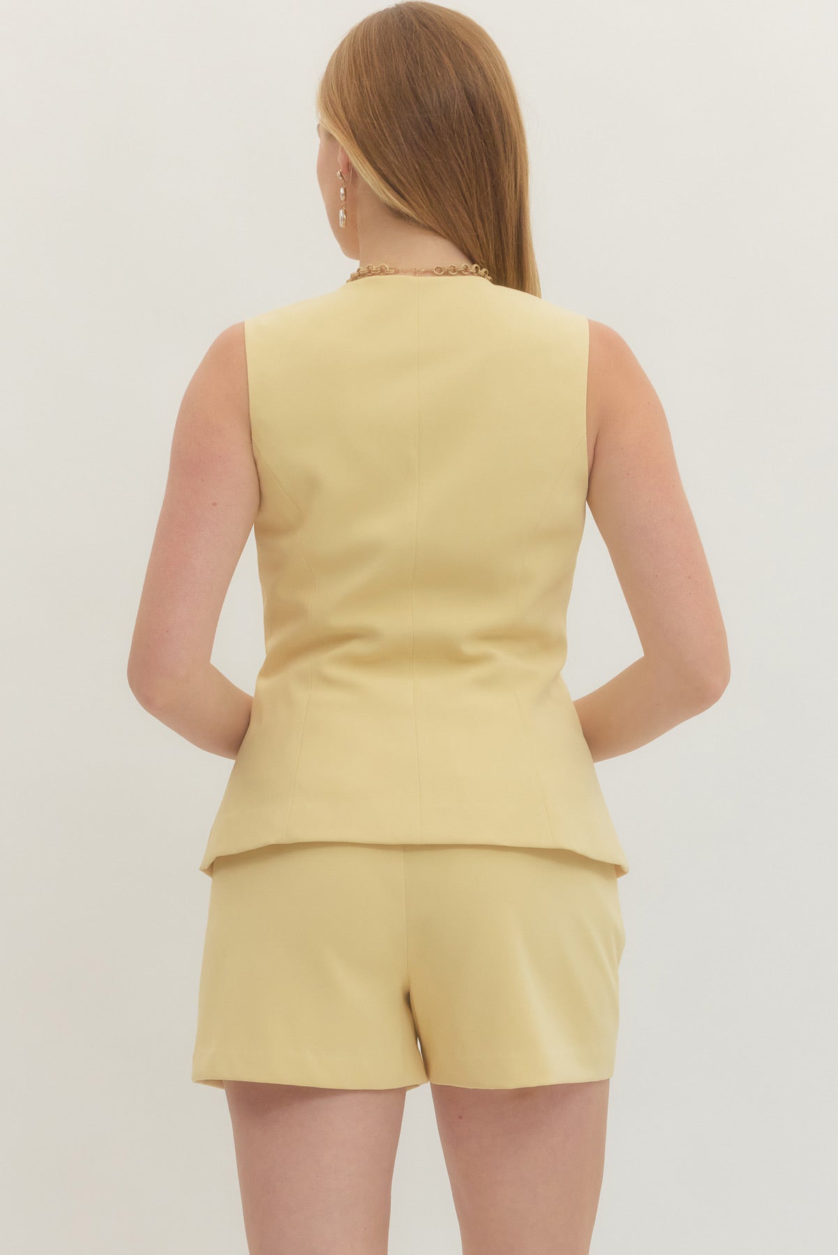 Tailored Button Vest – Lisboa