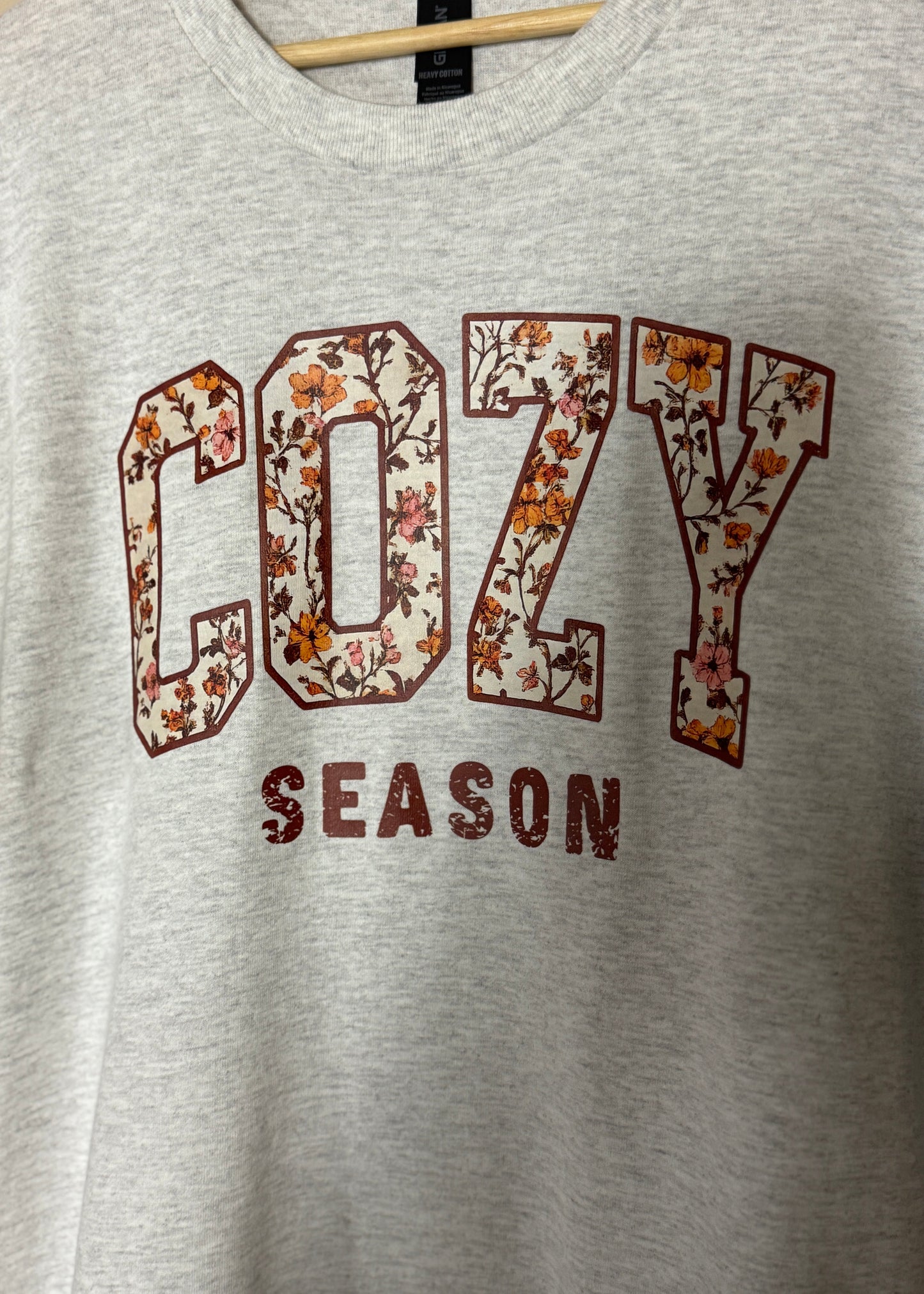 Cozy Season Graphic Heavy Cotton Tee