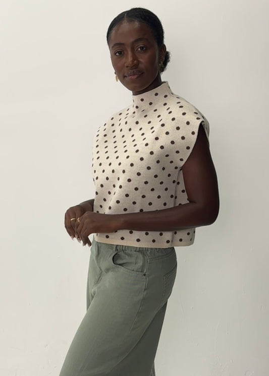 Polka Dot Sweater