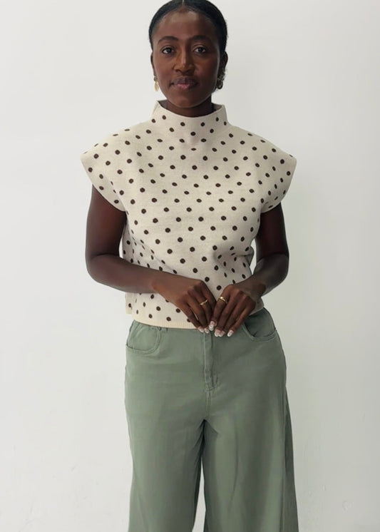 Polka Dot Sweater