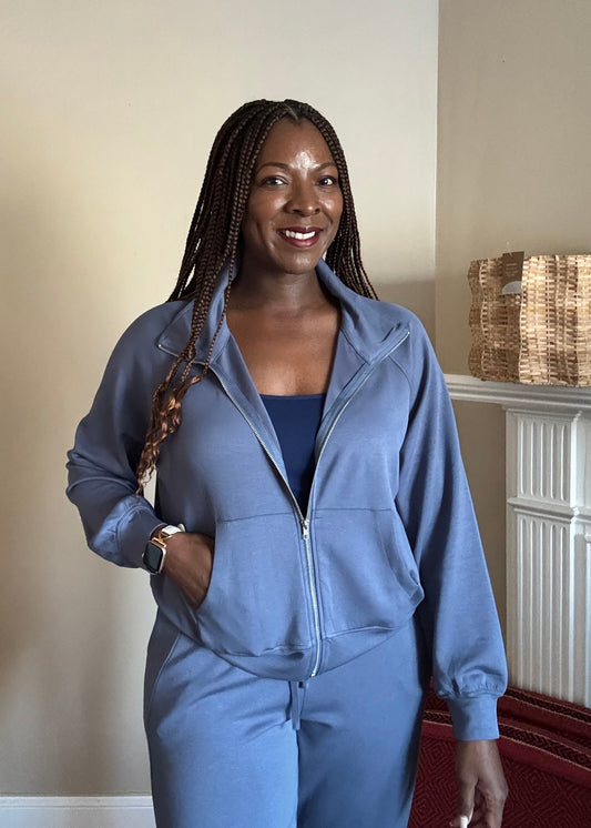 Softy Knit Zip Pullover – The Meridian Jacket