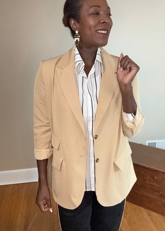Oversized Tailored Blazer – Avery